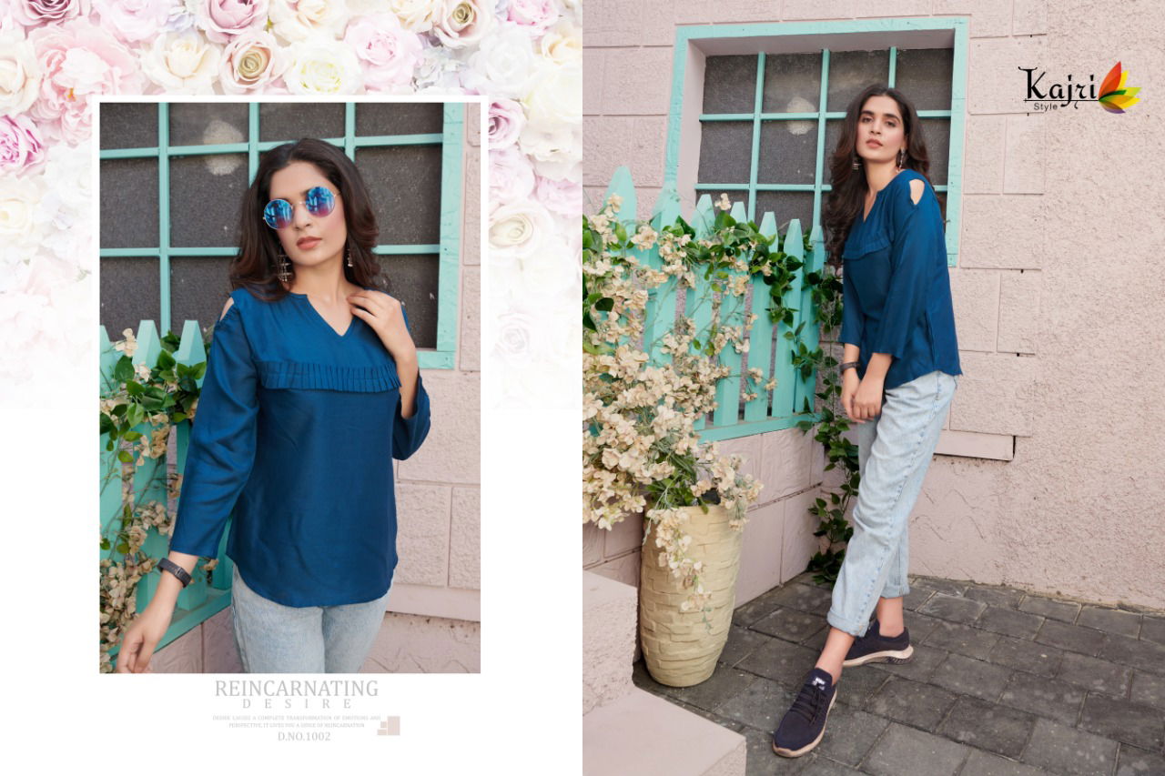 Kajri Mystri 2 Latest Fancy Designer New Style Western Ladies Top Collection